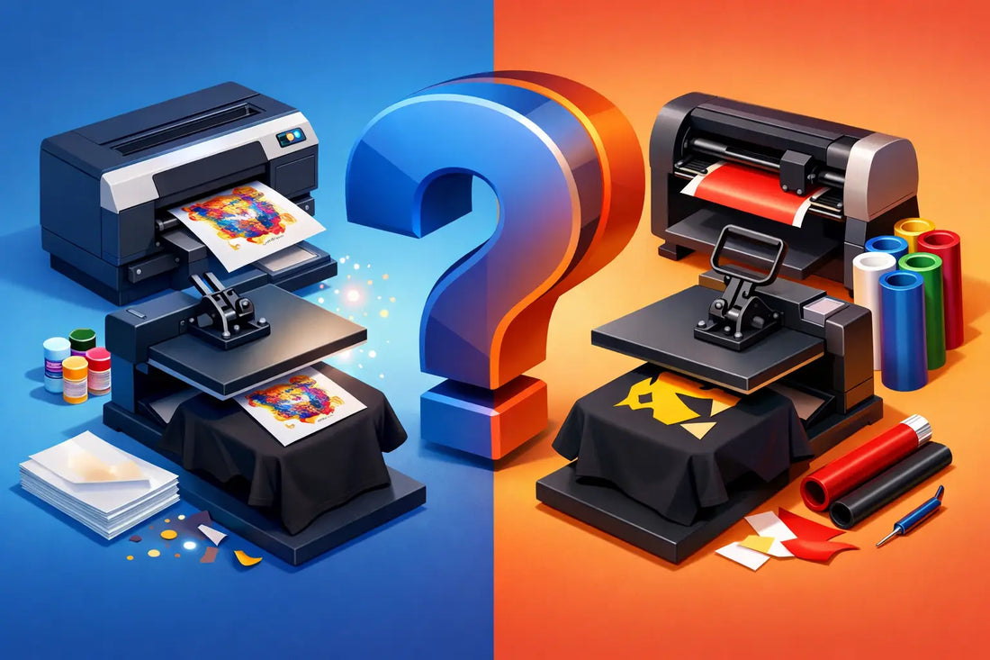 DTF Versus Vinyl Transfers: Which Print Fits?