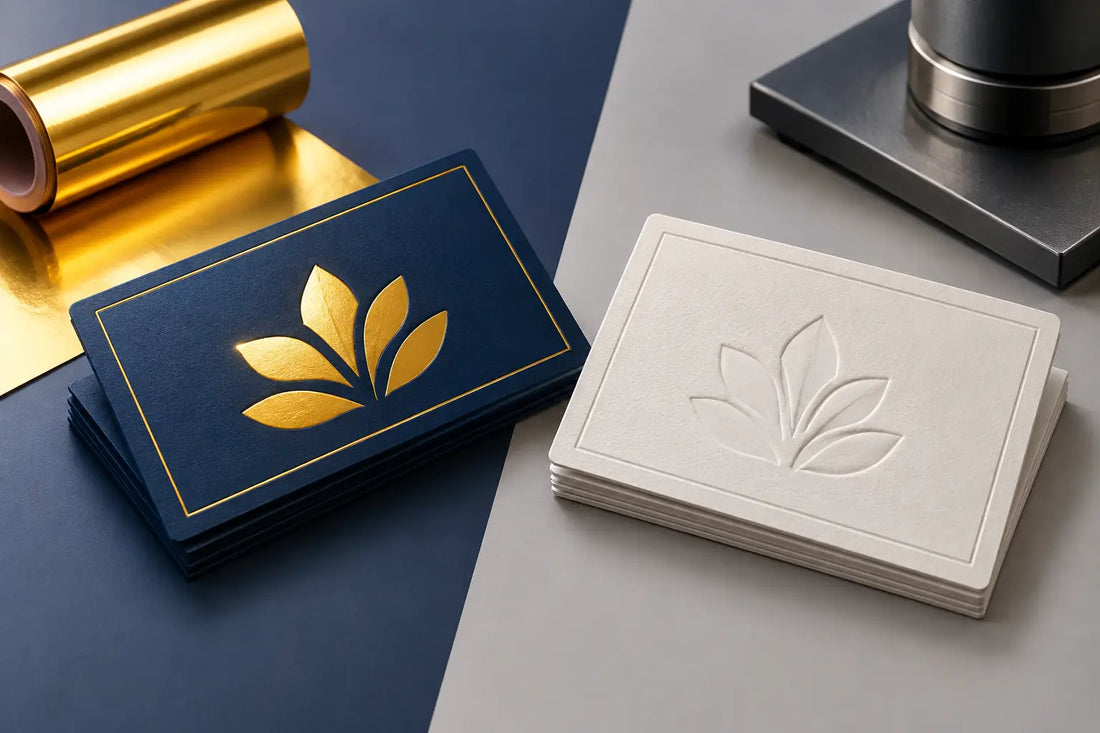 Foil Versus Embossing Printing for Business