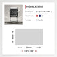 Stampera Model S-3050 | Professional Self-Inking Rubber Stamp