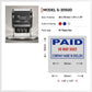 Model S-3050D Self-Inking Dater Stamp
