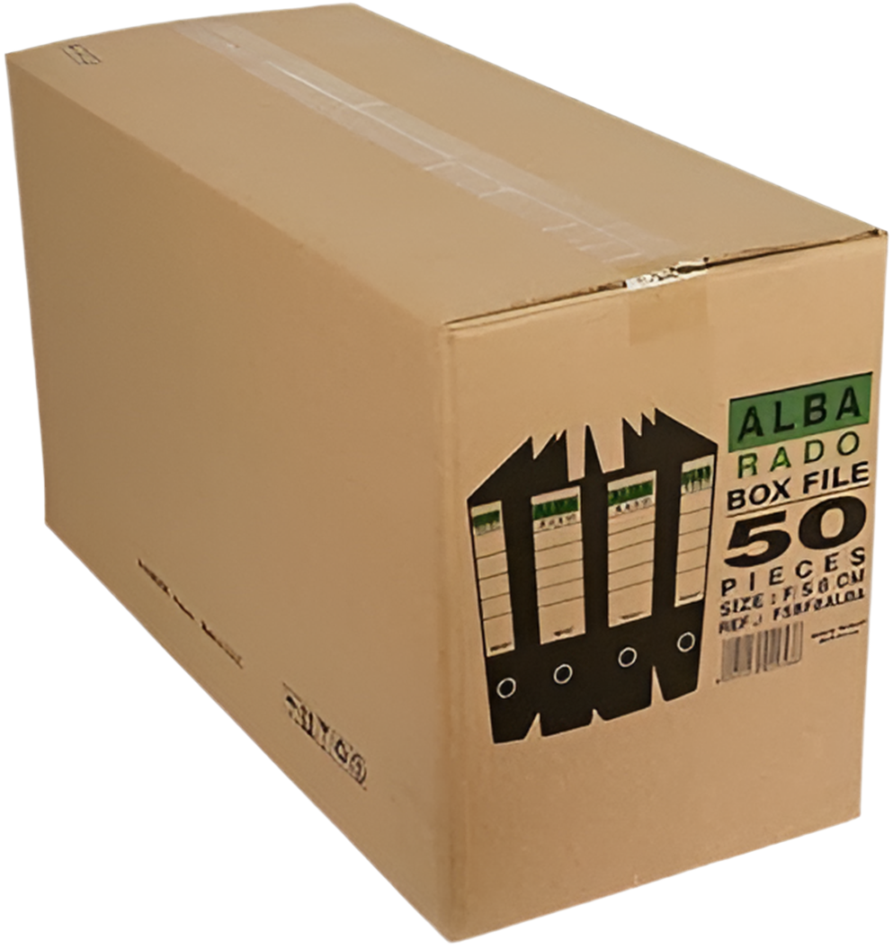 Ala Box File Alba Rado Box File 8cm – AL IBTIHAJ STATIONERY LLC