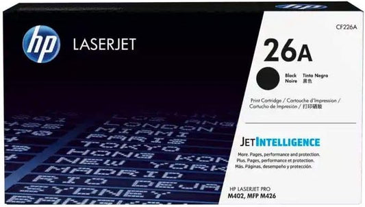 Hp 26a (cf226a) Black Laserjet Toner Cartridge