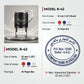 Custom Round Self-Inking Stamp – Model R-42 (42mm)