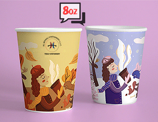 PAPER CUP DOUBLE WALL (QTY-1000PCS) (8oz)