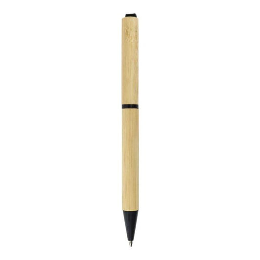 Bamboo Ball Pens, Twist Action, Blue Color Ink ( “Your Brand • Your Print • Your Style.” ) All printing available
