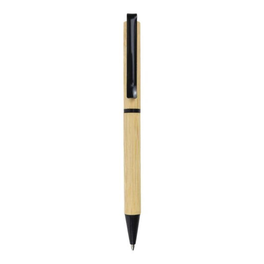 Bamboo Ball Pens, Twist Action, Blue Color Ink ( “Your Brand • Your Print • Your Style.” ) All printing available