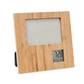Bamboo Photo Frame with Digital Clock & Weather Station ( “Your Brand • Your Print • Your Style.” ) All printing available