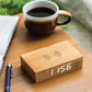 Bamboo Clock with 5W Wireless Charging Function ( “Your Brand • Your Print • Your Style.” ) All printing available