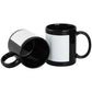 Black Ceramic Mugs with Printable Area ( “Your Brand • Your Print • Your Style.” ) All printing available