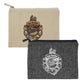 Multi-purpose Cotton Zipper Pouches 6 oz ( “Your Brand • Your Print • Your Style.” ) All printing available