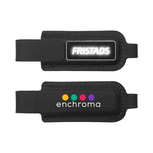Light-Up Logo Leather Cover USB Flash Drives 32GB ( “Your Brand • Your Print • Your Style.” ) All printing available