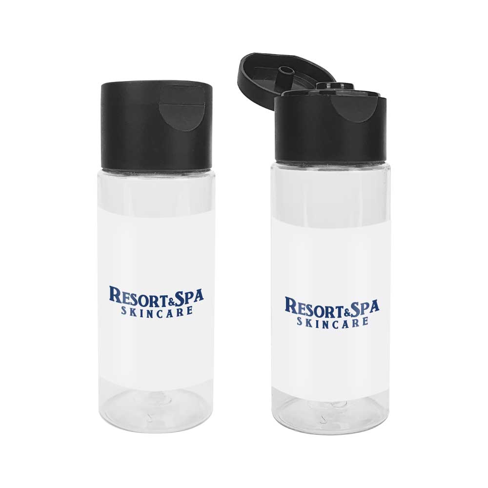 Hand Sanitizer Gel Plastic Bottle with Cap 60 ml ( “Your Brand • Your Print • Your Style.” ) All printing available