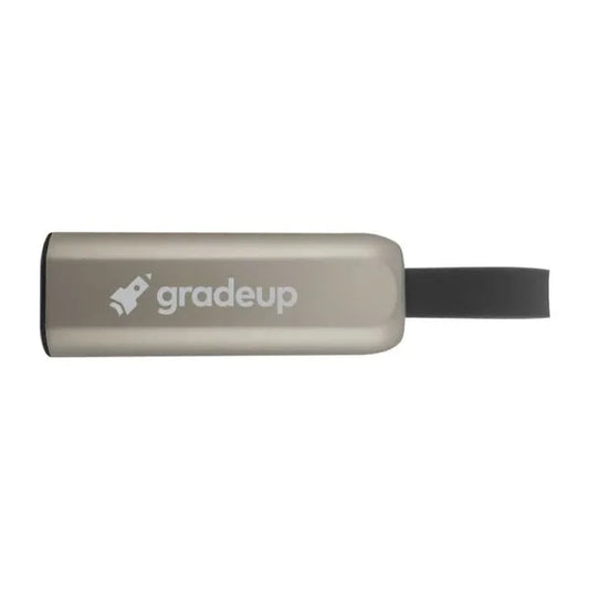 Slide Button USB 16GB with Strap ( “Your Brand • Your Print • Your Style.” ) All printing available