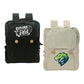 Cotton Backpacks with Zipper Closure ( “Your Brand • Your Print • Your Style.” ) All printing available