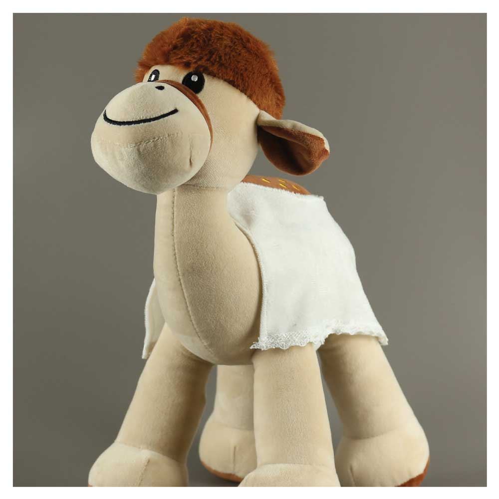 Promotional Camel Plush Toys Sizes 25 cm & 35 cm ( “Your Brand • Your Print • Your Style.” ) All printing available