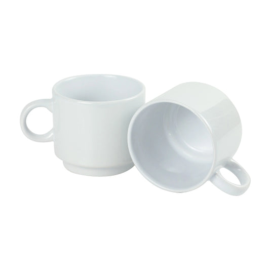Ceramic Cups 10 Oz Glossy Finish White Color ( “Your Brand • Your Print • Your Style.” ) All printing available