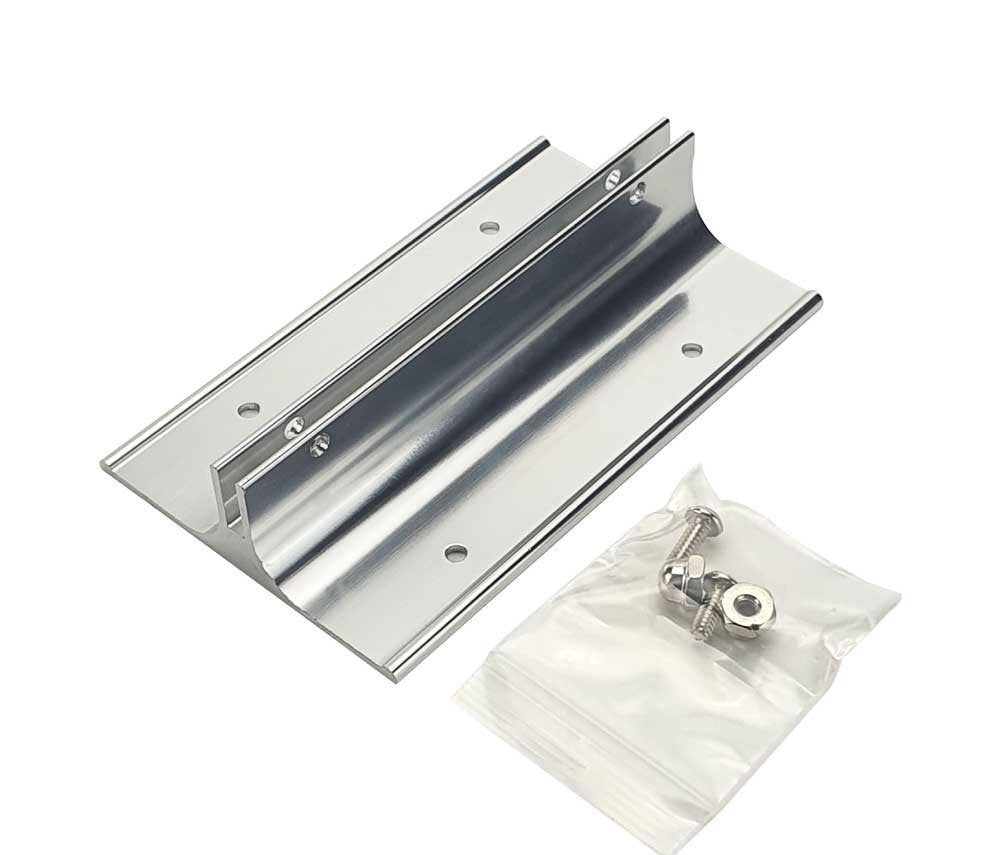 Aluminum Corridor Signage Holders in Silver ( “Your Brand • Your Print • Your Style.” ) All printing available