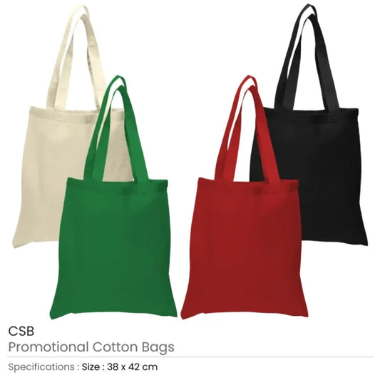 Promotional Cotton Bags 145 GSM ( “Your Brand • Your Print • Your Style.” ) All printing available