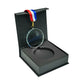 Glass Medals with Ribbon and Box ( “Your Brand • Your Print • Your Style.” ) All printing available