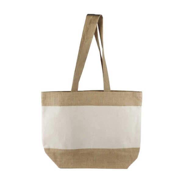 Laminated JUCO Beach Bags with Long Handles ( “Your Brand • Your Print • Your Style.” ) All printing available
