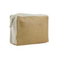 Natural Jute with Cotton Zipper Pouches ( “Your Brand • Your Print • Your Style.” ) All printing available