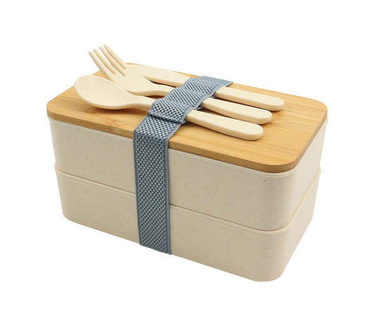 Eco-Friendly Lunch Box ( “Your Brand • Your Print • Your Style.” ) All printing available