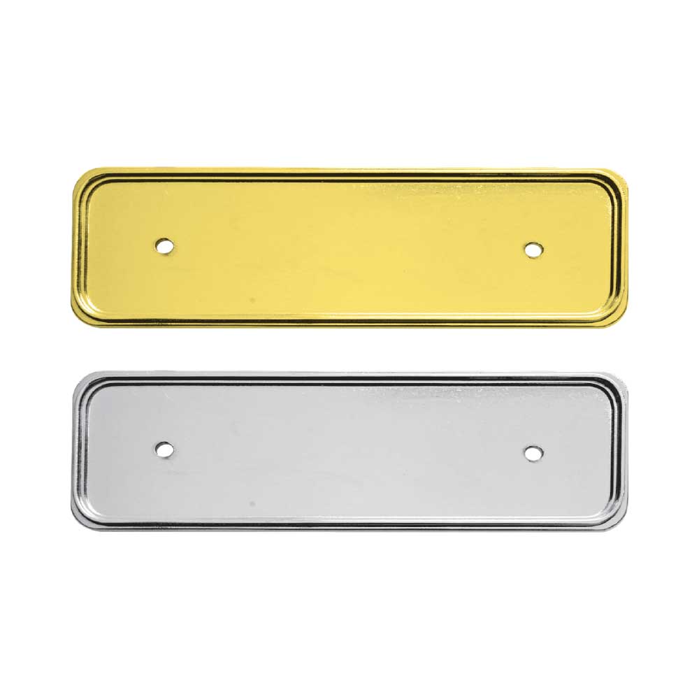 Metal Injected Name Badges ( “Your Brand • Your Print • Your Style.” ) All printing available