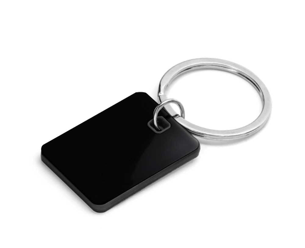 Metal Key Holders Black Gun Finish ( “Your Brand • Your Print • Your Style.” ) All printing available