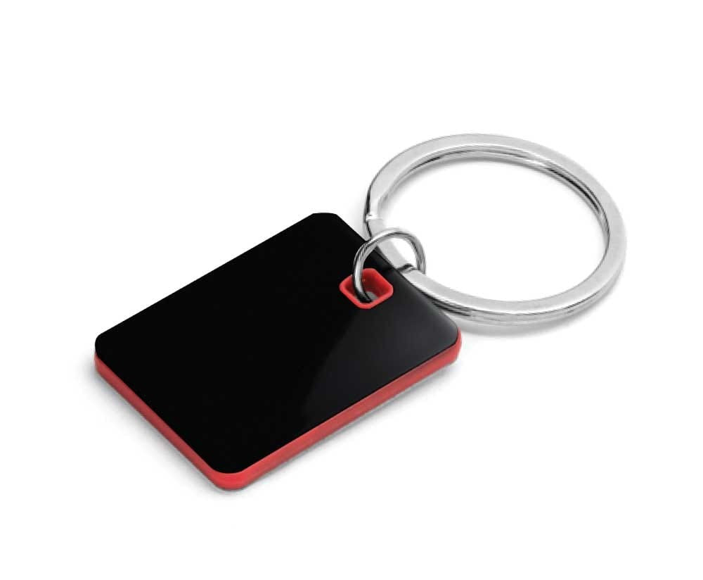 Metal Key Holders Black Gun Finish ( “Your Brand • Your Print • Your Style.” ) All printing available