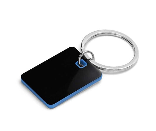 Metal Key Holders Black Gun Finish ( “Your Brand • Your Print • Your Style.” ) All printing available