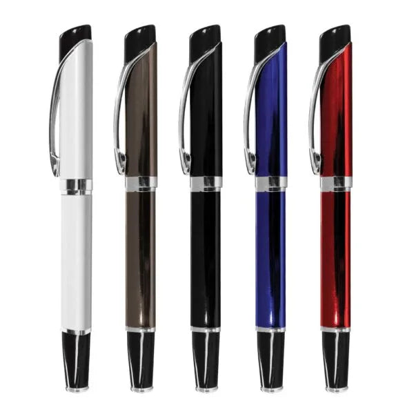 Stylish Metal Roller Pens ( “Your Brand • Your Print • Your Style.” ) All printing available