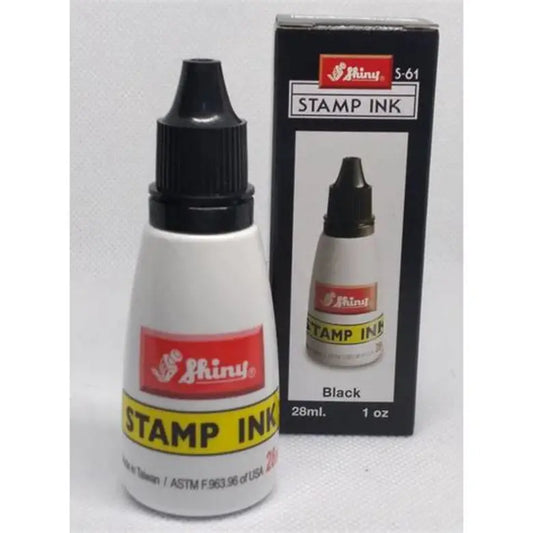 Shiny Stamp Ink – 28 ml Refill Bottle BLACK