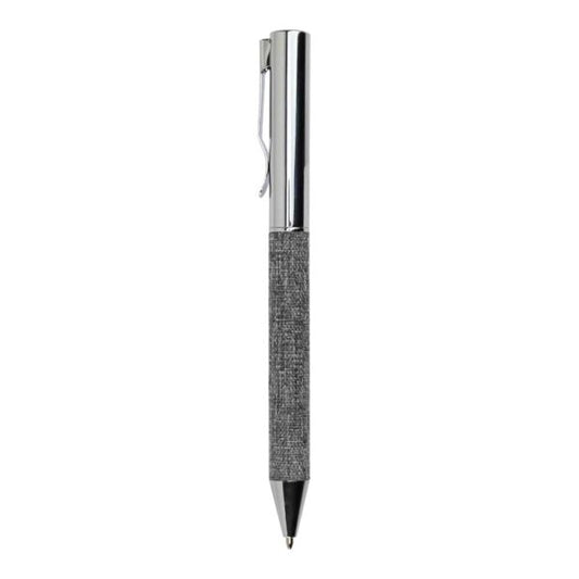 RPET Metal Ball Pens, Twist Action Mechanism, Blue Ink ( “Your Brand • Your Print • Your Style.” ) All printing available