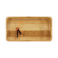 Eco-Friendly Rectangular Bamboo Desk Clock ( “Your Brand • Your Print • Your Style.” ) All printing available
