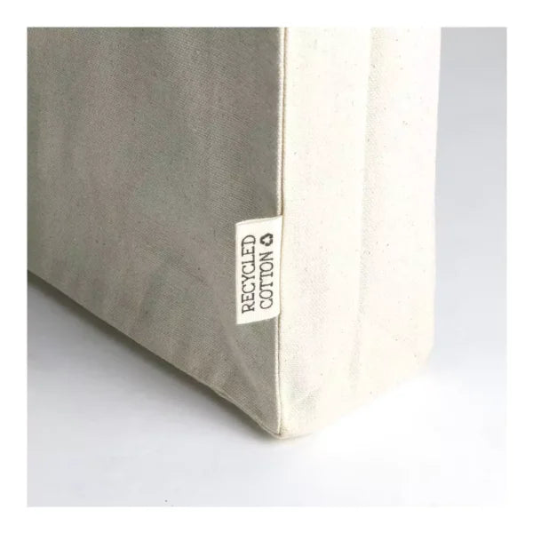 Recycled Cotton Tote Bags with Gusset 8 Oz ( “Your Brand • Your Print • Your Style.” ) All printing available