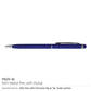 Slim Metal Pens with Stylus ( “Your Brand • Your Print • Your Style.” ) All printing available