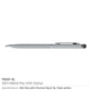 Slim Metal Pens with Stylus ( “Your Brand • Your Print • Your Style.” ) All printing available