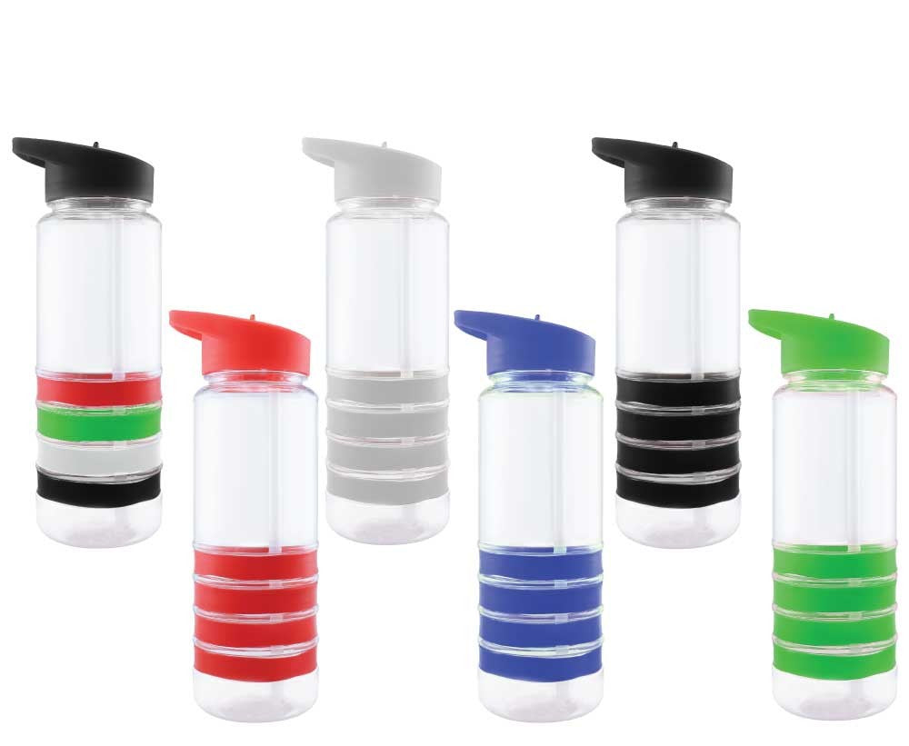 Water Bottle with Straw ( “Your Brand • Your Print • Your Style.” ) All printing available