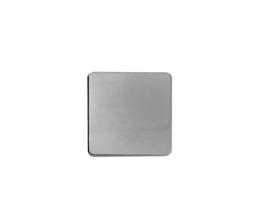 Square Flat Metal Badges ( “Your Brand • Your Print • Your Style.” ) All printing available