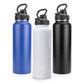 Double Wall Stainless Steel Bottles with Carry Handle ( “Your Brand • Your Print • Your Style.” ) All printing available
