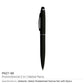 Stylus Metal Pens Rubberized & Twist-action ( “Your Brand • Your Print • Your Style.” ) All printing available