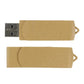 Wheat Straw Swivel USB Flash Drives, 4GB to 32GB ( “Your Brand • Your Print • Your Style.” ) All printing available