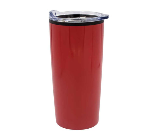 Double-Wall Travel Mugs with Clear Lid ( “Your Brand • Your Print • Your Style.” ) All printing available