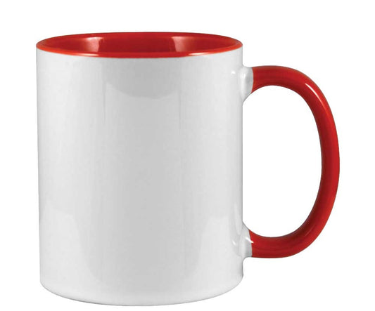 Two Tone Ceramic Mugs ( “Your Brand • Your Print • Your Style.” ) All printing available