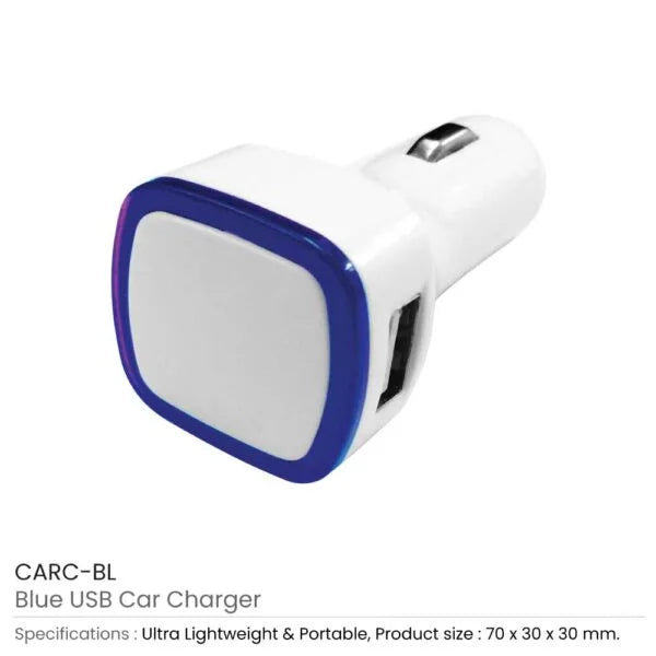 USB Car Chargers  ( " All type of printing available" )