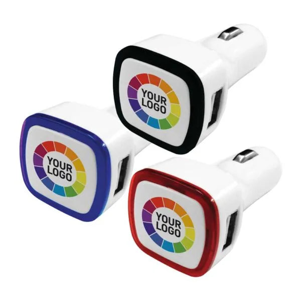USB Car Chargers  ( " All type of printing available" )