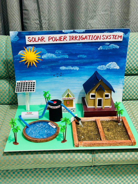 School Projects – Solar Power Irrigation System