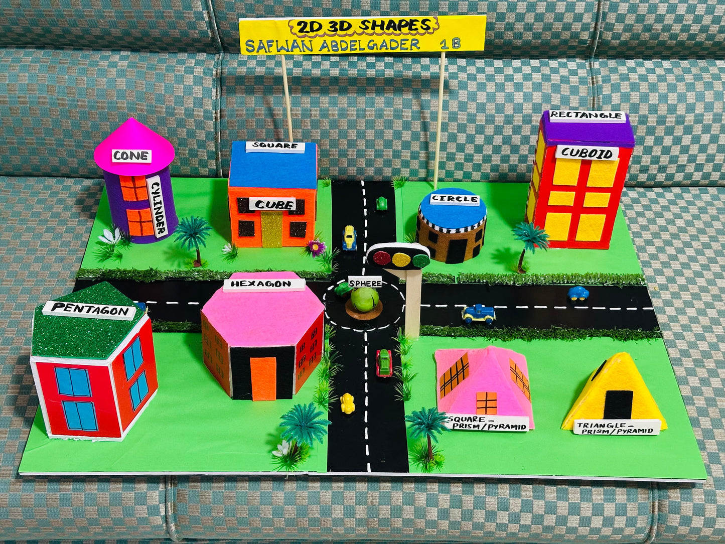 School Projects – 2D &amp; 3D Shapes