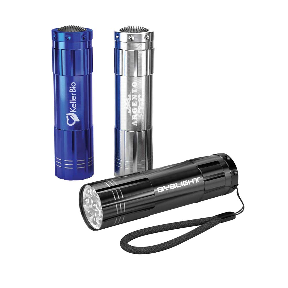 Flashlight ( “Your Brand • Your Print • Your Style.” ) All printing available