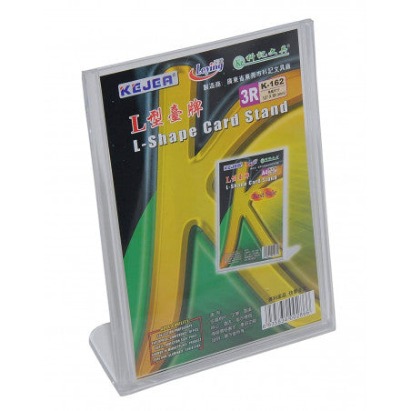 L SHAPE CARD STAND A5